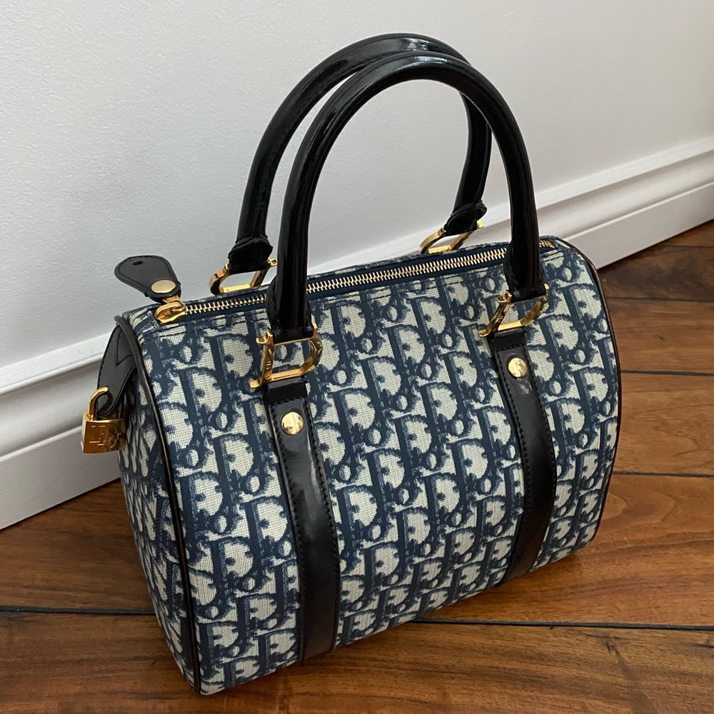 Vintage Christian Dior Trotter Boston Bag